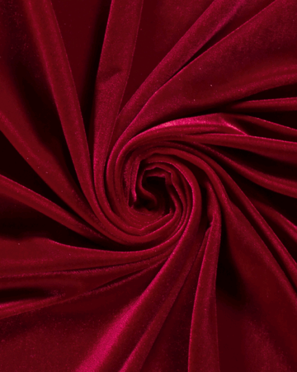 PLIŠANA HALJINA PATRICIJA, više boja - 36-40 (univerzalna veličina), Crvena