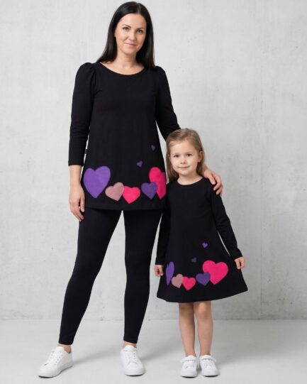 DJEČJA HALJINA SANJA,kratki, 3/4 ili dugi rukav, više boja