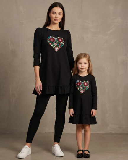 DJEČJA HALJINA SANJA,kratki, 3/4 ili dugi rukav, više boja