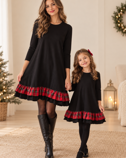 DJEČJA HALJINA SANJA, više boja (matching mama i kćer)