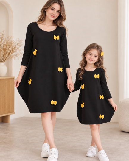 DJEČJA HALJINA BALONČICA, više boja (matching mama i kćer)